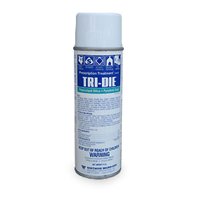PT Tri-Die Dust is shown in its 8oz Can