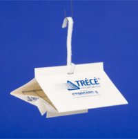 Storgard (Trece) Indian Meal Moth Monitor is shown with included hook fight indianmeal moths with the industry standard!