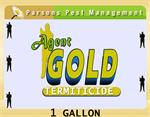 Agent Gold termiticide is an excellent termite killer and repellent and creates a barrier of re-entry to wood destroyers like termites. New label shown here.