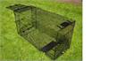 Easy Up Giant Trap from Humane Way is shown black in color and very large for those big animal trapping occasions