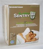 Allergy Sentry Mattress Protector shown here, is SUPER absorbant, quickly soaking up all traces of moisture and keeping your mattress safe!