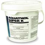 Aquathol Super K is shown in a 10 gallon bucket this excellent herbicide is perfect for use as a spot treatment or around aquatic areas with ease!