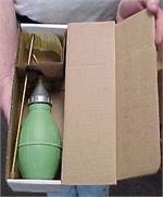 Centrobulb with 12inch extension is shown in its orginal box