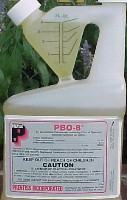 PBO 8 Piperonyl Butoxide Spray is shown a popular synergist for pyrethrins PBO insecticide synergist can supercharge your pyrethrin insecticide including pyrethrum and more!
