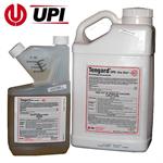 Tengard SFR 36.8% Concentrated Permethrin is shown both in it's quart and 1.25 gallon bottle packaging Killing fleas has never been easier!