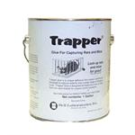 Trapper Glue for Glue Traps comes in a gallon pail. Use this gluetrap glue to make your own glue traps or to make the ones you have even better!
